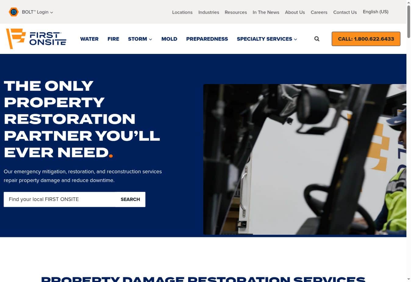 FIRST ONSITE industry reference