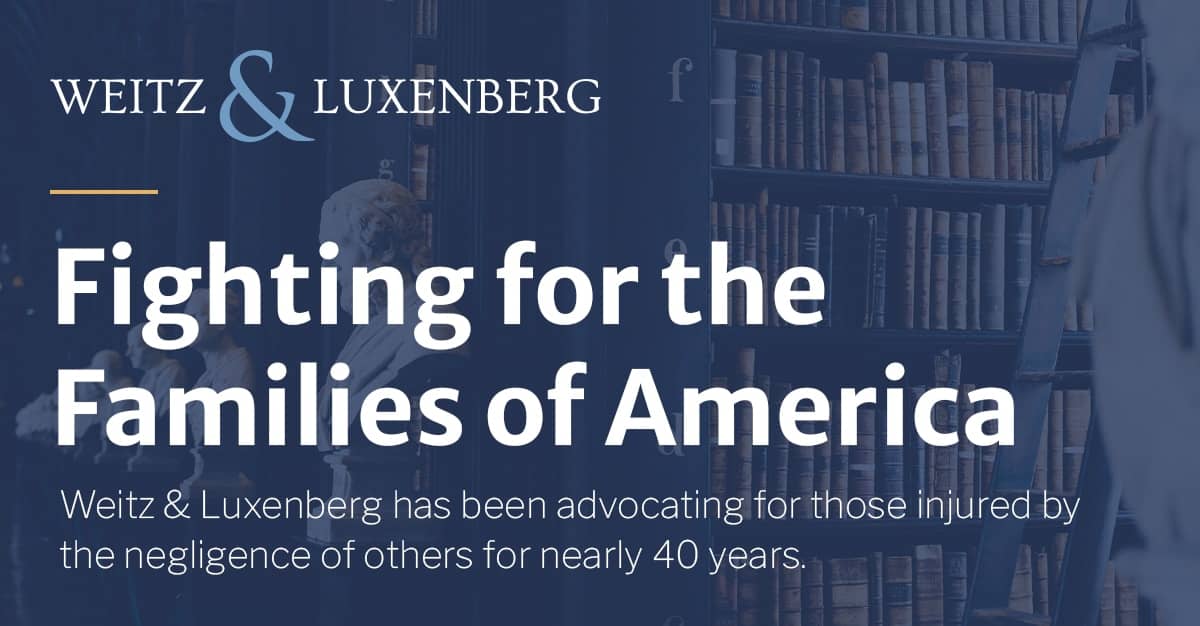 Weitz & Luxenberg website design